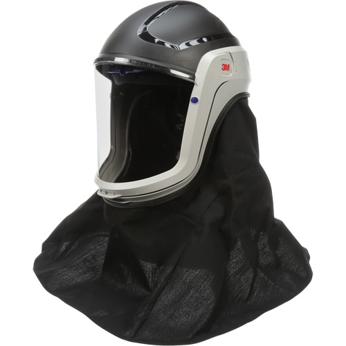 Assemblage de casque Versaflo avec visi&egrave;re de premi&egrave;re qualit&eacute; et enveloppe r&eacute;sistante aux flammes, Universel, Casque rigide, Bavette Simple Consource