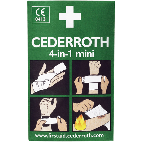 Cederroth 4-in-1 Bloodstopper, 5" L x 3" W Consource