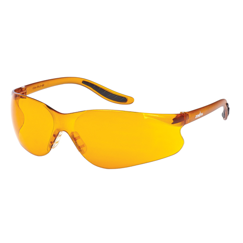 Lunettes de s&eacute;curit&eacute; s&eacute;rie Z500, Lentille Orange, Anti-&eacute;gratignures, ANSI Z87+/R&eacute;pond ou surpasse la norme CSA Z94.3 Consource