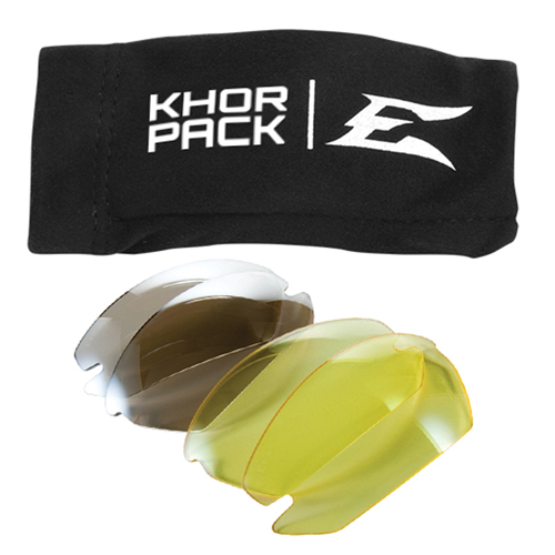 Lentilles de rechange pour les lunettes de s&eacute;curit&eacute; Khor, Antibu&eacute;e/anti-&eacute;gratignures, Transparent, Khor Consource