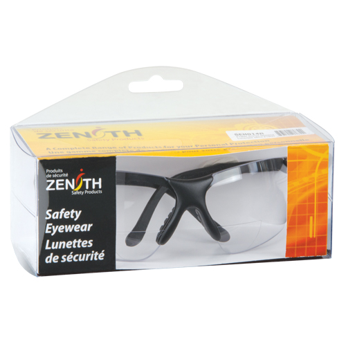 Z1800 Series Reader Safety Glasses, Anti-Scratch, Clear, 1.5 Diopter Consource