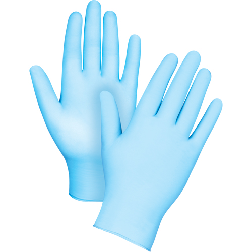 Tactile Medical-Grade Disposable Gloves, Small, Nitrile/Vinyl, 4.5-mil, Powder-Free, Blue, Class 2 Consource