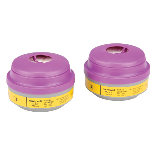 North&reg; N Series Respirator Cartridges, Gas/Vapour Cartridge, Organic Vapour/Acid Gas/P100 Consource