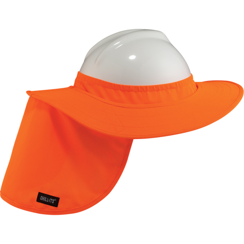 Chill-Its&reg; 6660 Hard Hat Brims, Hi-Vis Orange Consource