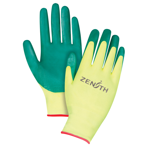 Gants de premi&egrave;re qualit&eacute; ZX-3, 7/Petit, R&ecirc;vetement Nitrile, Calibre 15, Enveloppe en Nylon Consource