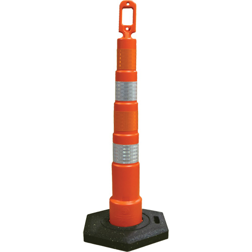 Grip N Go Trim Line Channelizers, 49" High, Orange Consource