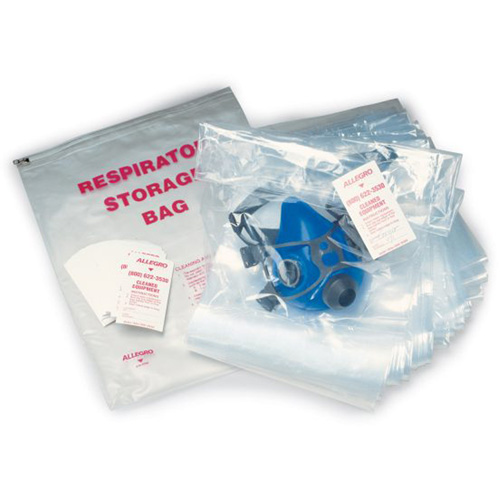 ALLEGRO INDUSTRIES Disposable Storage Bags for 4002 Respirator Cleaning Kit Consource