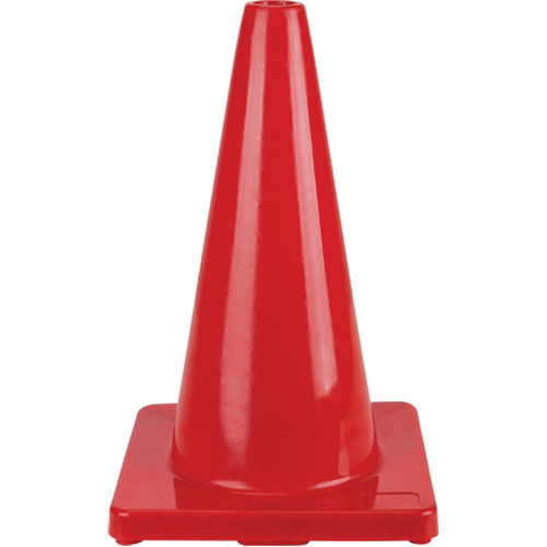 Coloured Traffic Cone, 18", Red Consource