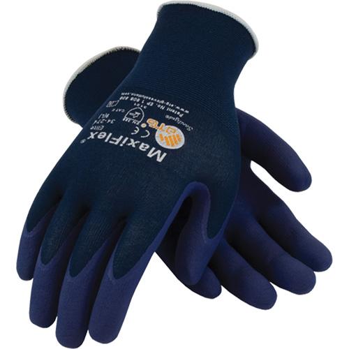 ATG MaxiFlex&reg; Elite 34-274 Gloves, 6/X-Small, Foam Nitrile Coating, 18 Gauge, Nylon Shell Consource