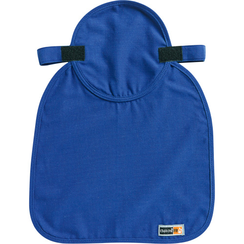 Tampon et voile pour le cou refroidissants et ignifug&eacute;s pour casque de s&eacute;curit&eacute; Chill-Its 6717FR, Bleu Consource