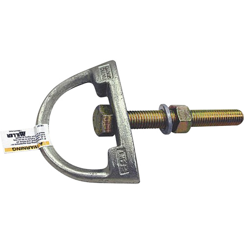 Sangle d'ancrage Miller avec avec quincaillerie, Anneau en D, Usage Permanent Consource