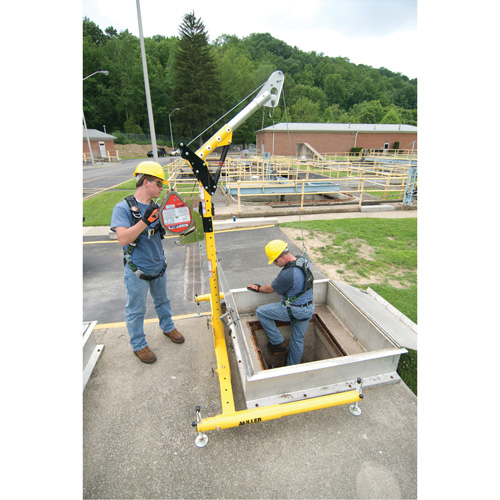 Syst&egrave;me de palan 4 mcx avec palan/treuil Manhandler Consource