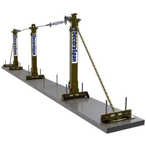 SecuraSpan Loop Rebar Horizontal Lifeline System Consource
