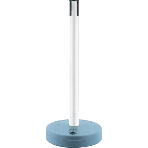 Outdoor TensaBarrier&reg; - Receiver Posts, 37" High, White Consource