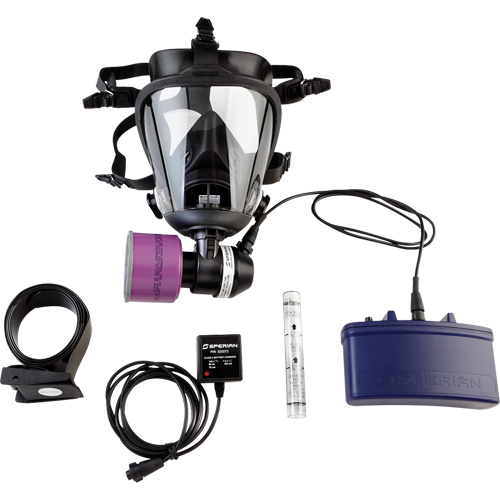 APR motoris&eacute; facial s&eacute;rie PR500, Respirateur &agrave; masque, Pile NiCd Consource