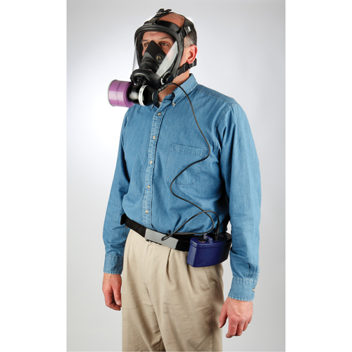 APR motoris&eacute; facial s&eacute;rie PR500, Respirateur &agrave; masque, Pile NiCd Consource