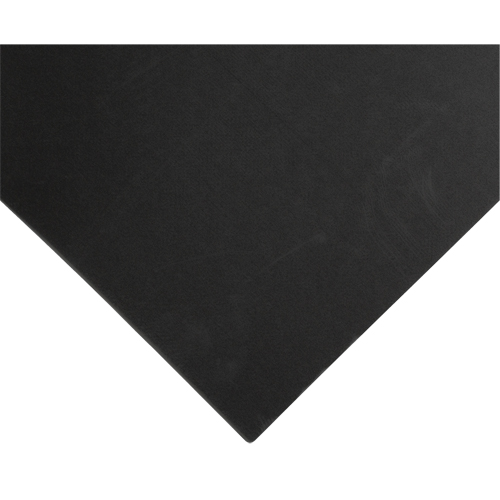 Tapis conducteur d'&eacute;lectricit&eacute; no 785, 3' la x 75' lo x 3/32" &eacute;p, PVC, Lisse, Noir Consource