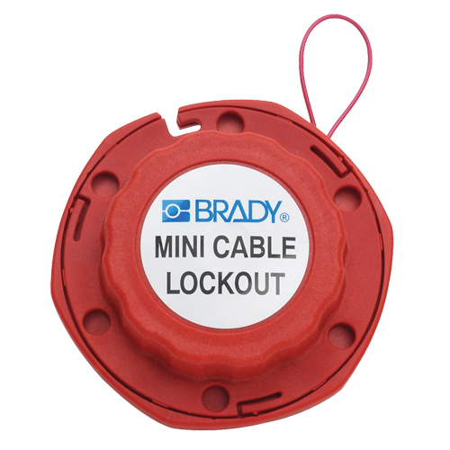 Mini Cable Lockout, 8' Length Consource