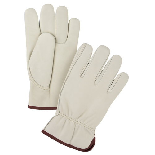 Premium Driver's Gloves, Large, Grain Cowhide Palm Consource