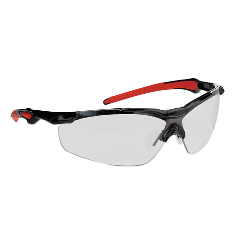 Lunettes de s&eacute;curit&eacute; s&eacute;rie Hawk Dynamic, Lentille Miroir int&eacute;rieur/ext&eacute;rieur, Antibu&eacute;e, ANSI Z87+/R&eacute;pond ou surpasse la norme CSA Z94.3 Consource