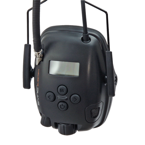 Howard Leight Sync Electo-H Helmet Earmuffs, Cap Mount Style, 30 dB Consource