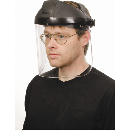 Visi&egrave;re pour harnais de t&ecirc;te North Protecto-Shield Prolok, Polycarbonate, Teinte Transparent Consource