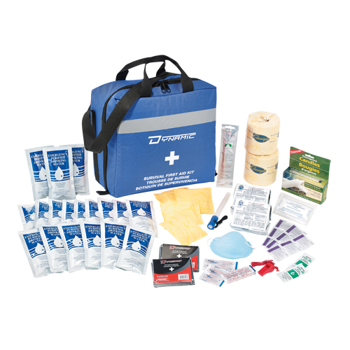 Trousse de premiers soins pour pr&eacute;paration aux situations d'urgence Dynamic, Dispositif m&eacute;dical Classe 1, Sac en nylon Consource