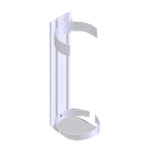 Dynamic Plastic Vehicle Bracket for Bio Med Wash&reg; Solution Consource
