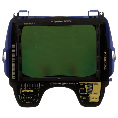 Speedglas Auto Darkening Filter 9100XXi, 4-1/5" W x 2-4/5" H Viewing Area, For Use With 9100 series welding helmets Consource