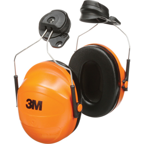 Peltor Earmuff Assembly, Cap Mount, 23 NRR dB Consource