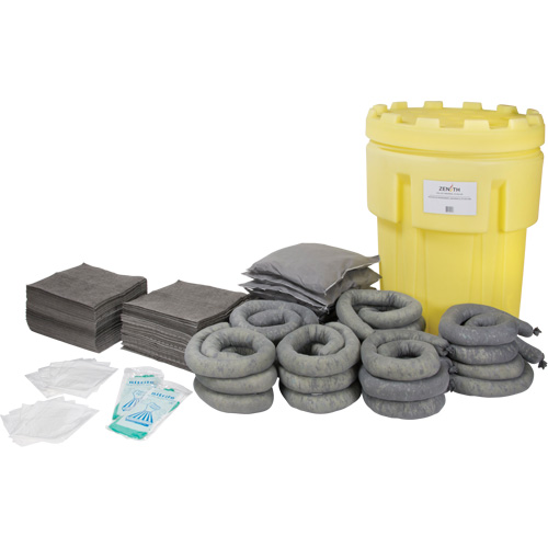 Spill Kit, Universal, Salvage Drum, 95 US gal. Absorbancy Consource