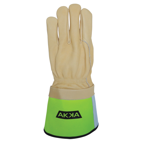 Gants pour monteur de ligne, Petit, Paume en Cuir fleur de vache Consource
