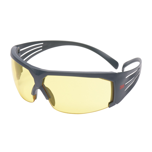 SecureFit 600 Series Safety Glasses, Amber Lens, Anti-Fog, ANSI Z87+/Meets/Exceeds CSA Z94.3 Consource