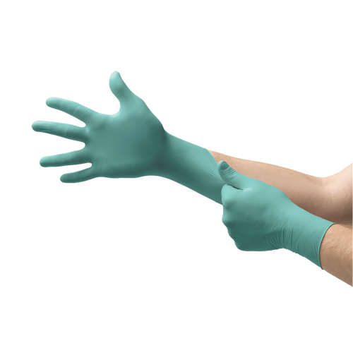 NEOPRO&reg; Gloves, X-Small, Neoprene, 5.1-mil, Powder-Free, Green, Class 2 Consource