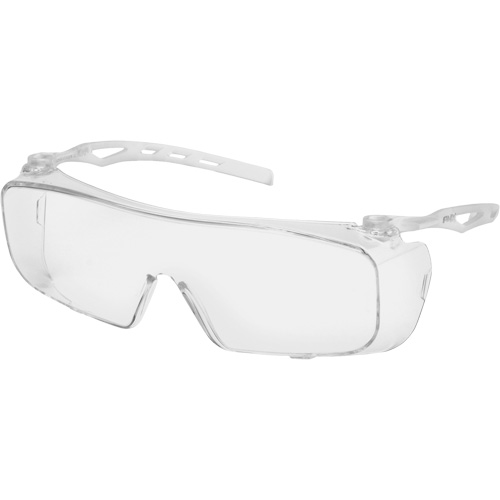 Cappture OTG Safety Glasses, Clear Lens, Anti-Fog, ANSI Z87+/Meets/Exceeds CSA Z94.3 Consource