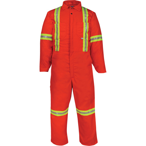 Combinaison r&eacute;fl&eacute;chissante de luxe, 40 (grand taille), Orange Consource