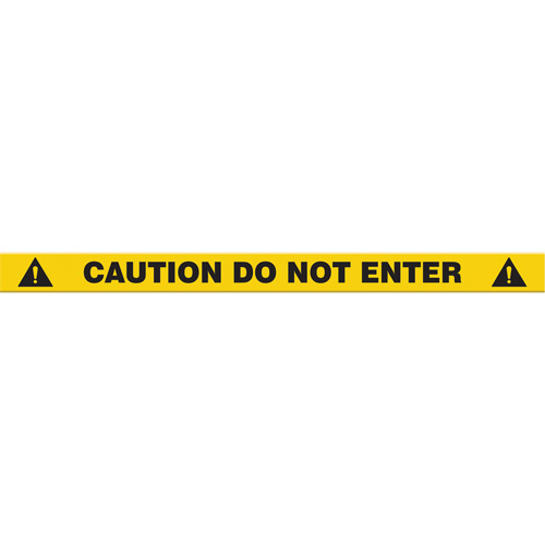 Tough-Mark Heavy-Duty Floor Marking, Rectangle, 48" L x 4" W, Yellow, Polyethylene Consource