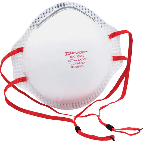 Dynamic Particulate Respirator, N95, NIOSH Certified, One Size Consource