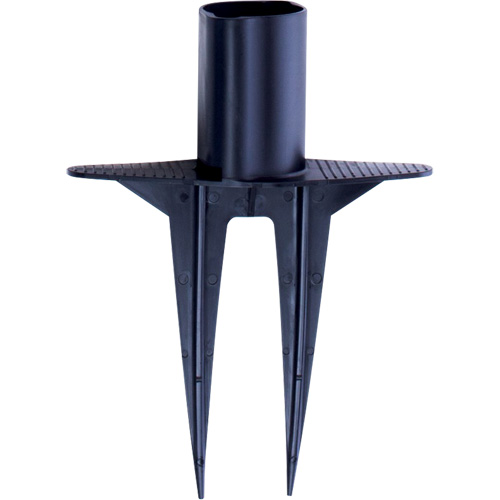 PLUS Stake Removable Spike, Black Consource