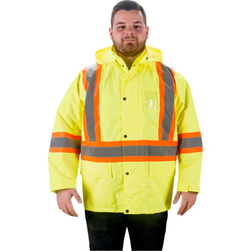 Imperm&eacute;able RZ1000, Polyester, Petit, Jaune lime haute visibilit&eacute; Consource