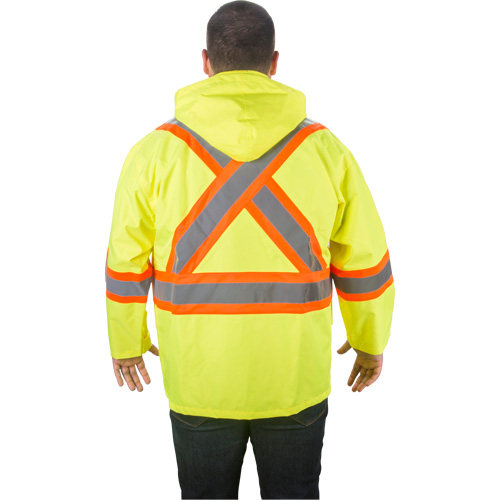 Imperm&eacute;able RZ1000, Polyester, Petit, Jaune lime haute visibilit&eacute; Consource