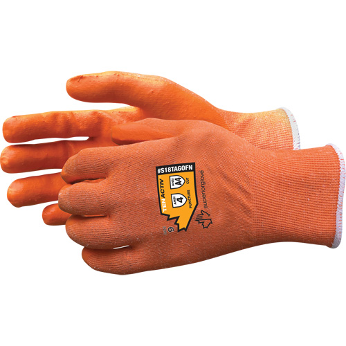 Composite Filament Fibre Gloves, Size 5, 18 Gauge, Foam Nitrile Coated, TenActiv Shell, ASTM ANSI Level A4 Consource