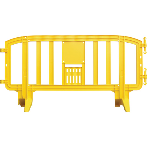 Movit Barricade, Interlocking, 78" L x 39" H, Yellow Consource