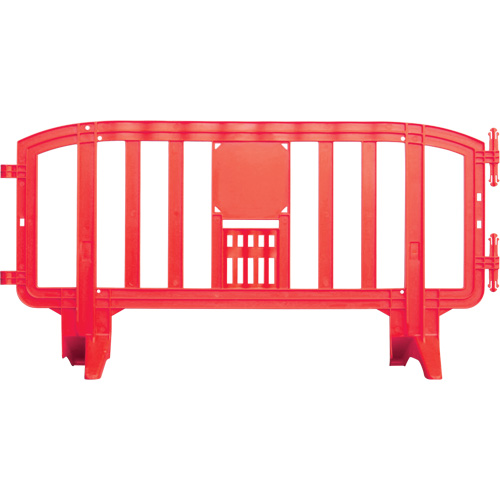 Movit Barricade, Interlocking, 78" L x 39" H, Red Consource