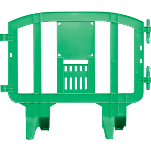 Barricade Minit, Emboîtables, 49" lo x 39" h, Vert Consource
