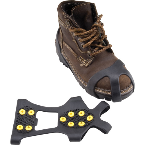 Semelles antid&eacute;rapantes et anti&eacute;tincelles pour la glace, Laiton, Traction Crampon, Moyen Consource