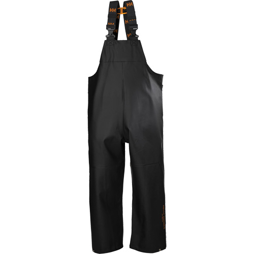 Gale Rain Bib Pants, 2X-Large, Polyester, Black Consource