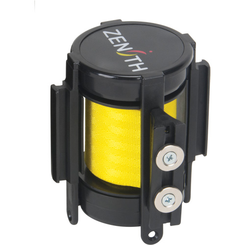 Cassette de ruban magn&eacute;tique pour barri&egrave;re de contr&ocirc;le des foules personnalis&eacute;e, Attention ne pas entrer, 7', Ruban Jaune Consource