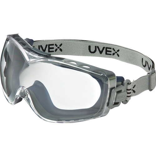 Uvex HydroShield&reg; Stealth&reg; OTG Safety Goggles, Clear Lens, Anti-Fog/Anti-Scratch, Indirect Vent Consource