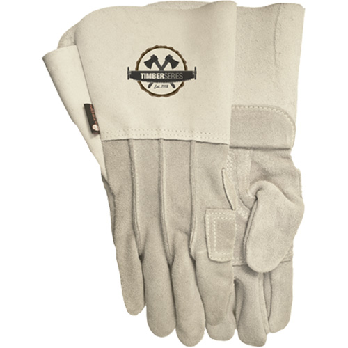 109G Timber Beast Welding Gloves, Split Cowhide, Size 8 Consource